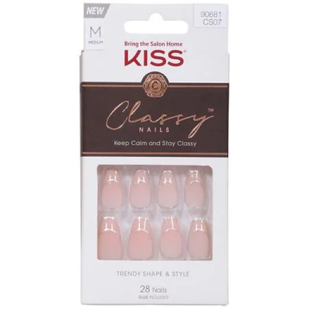 Kiss Classy Nails - Soft Pink Elegance